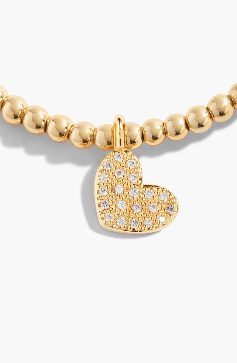 A Littles & Co Gold A Little 'Happy Birthday' Bracelet, Alternate, color, Metallic Gold