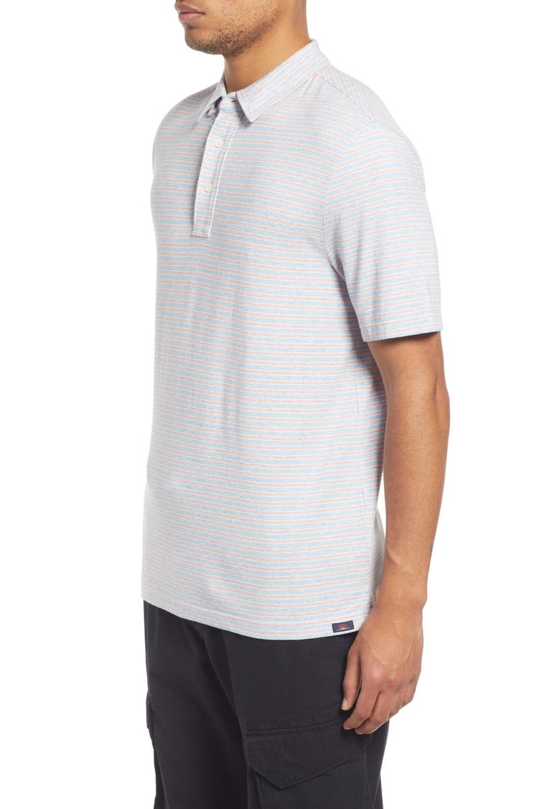 Movement Polo Shirt, Alternate, color, HORIZON LINE STRIPE