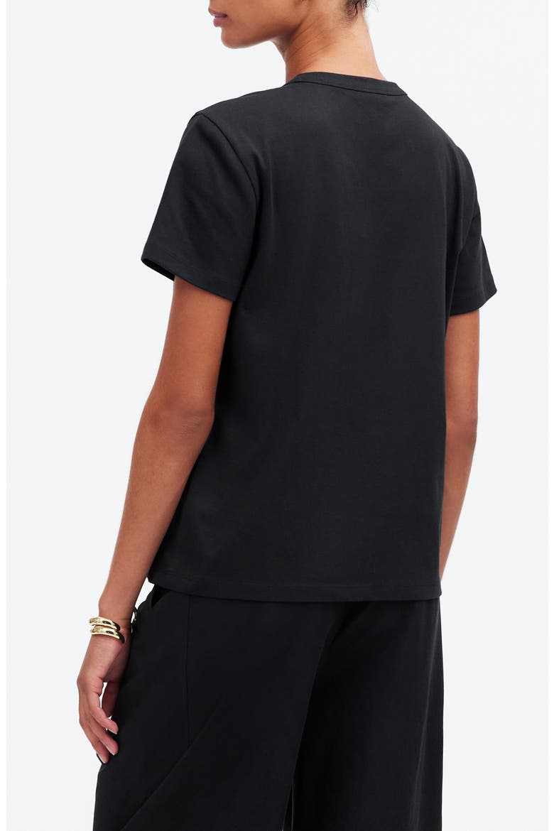 Perfect Crewneck T-Shirt, Alternate, color, JET BLACK