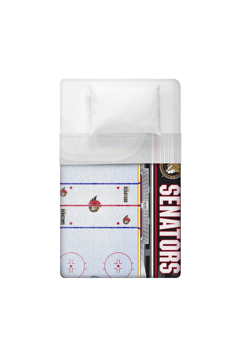 Ottawa Senators Home Ice 60" x 80" Raschel Throw Blanket, Alternate, color, None