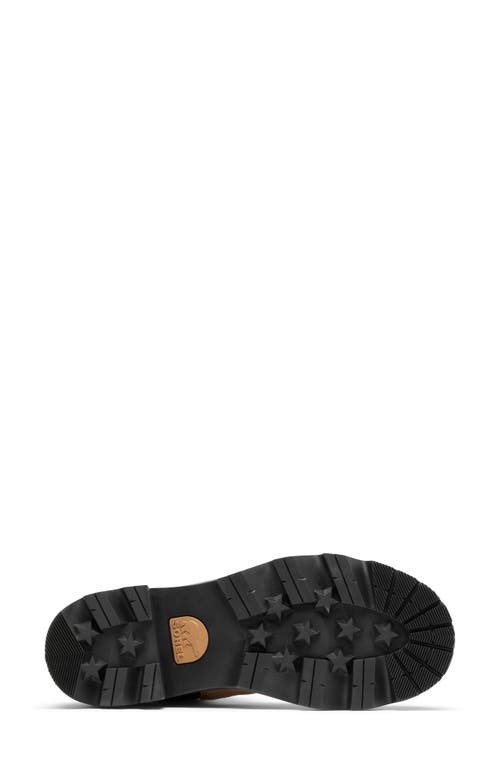 Sorel Joan Now Waterproof Chelsea Boot In Canoe/black