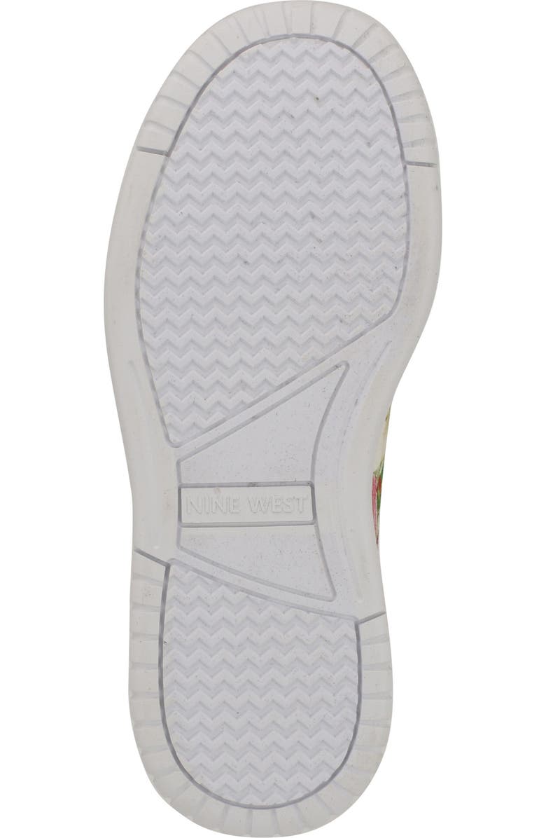 Nine West Nenya Sneaker, Alternate, color, White