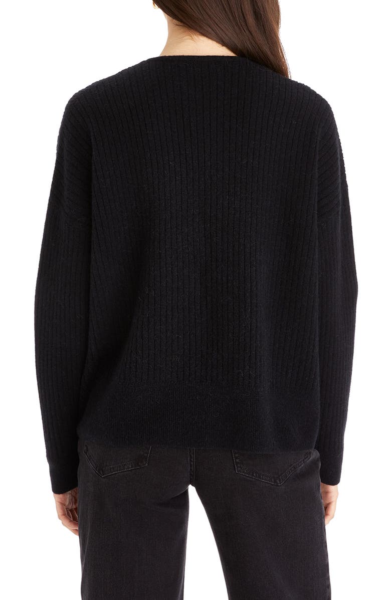 Madewell Cameron Ribbed Crop Cardigan, Alternate, color,