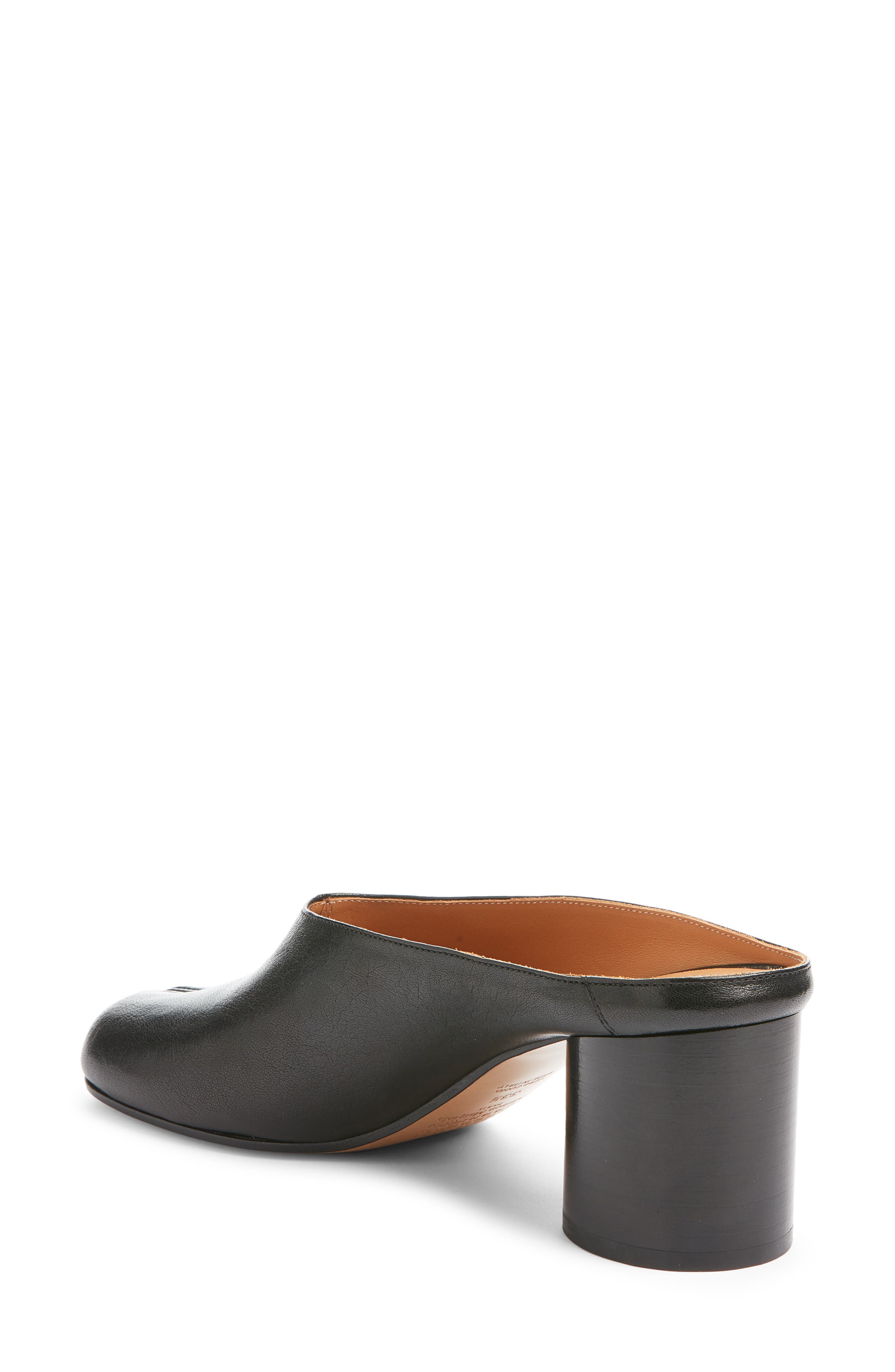 Maison Margiela Tabi Mule, Alternate, color, Black