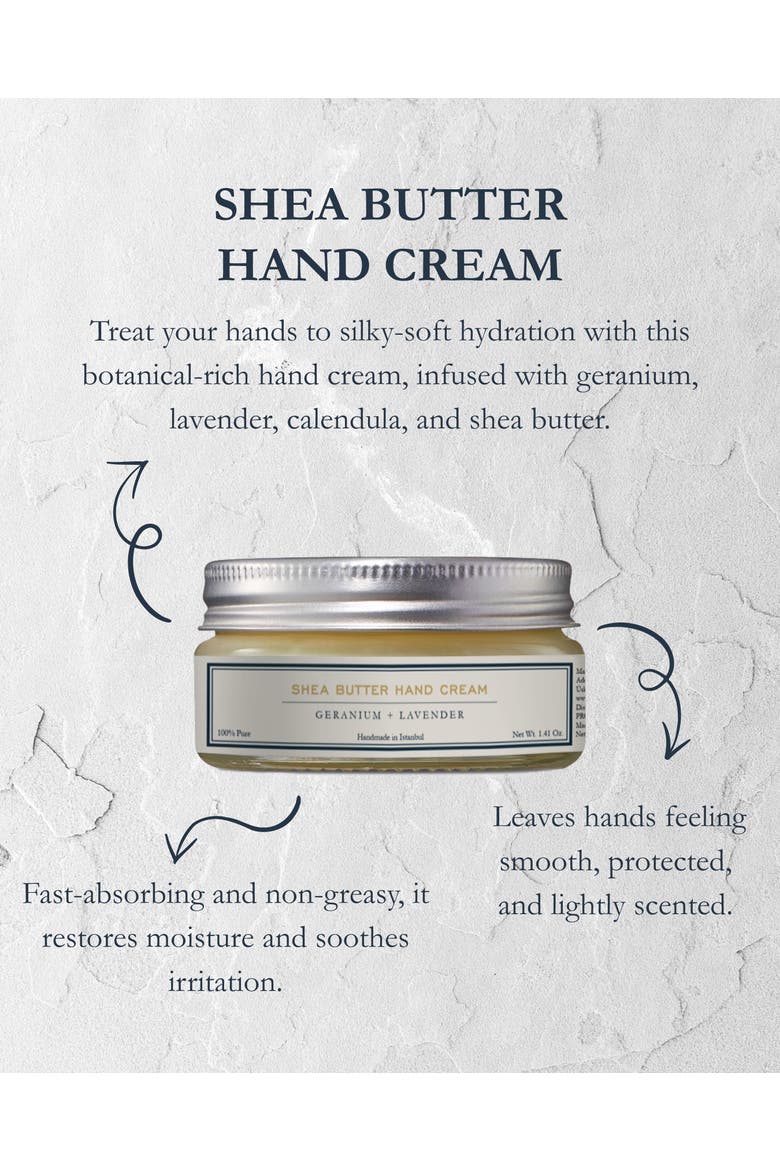 Geranium Lavender Nourishing Softening Hand Cream, Alternate, color, Cream