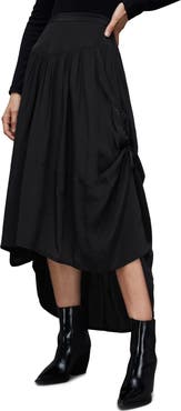 AllSaints Kaye High-Low Skirt