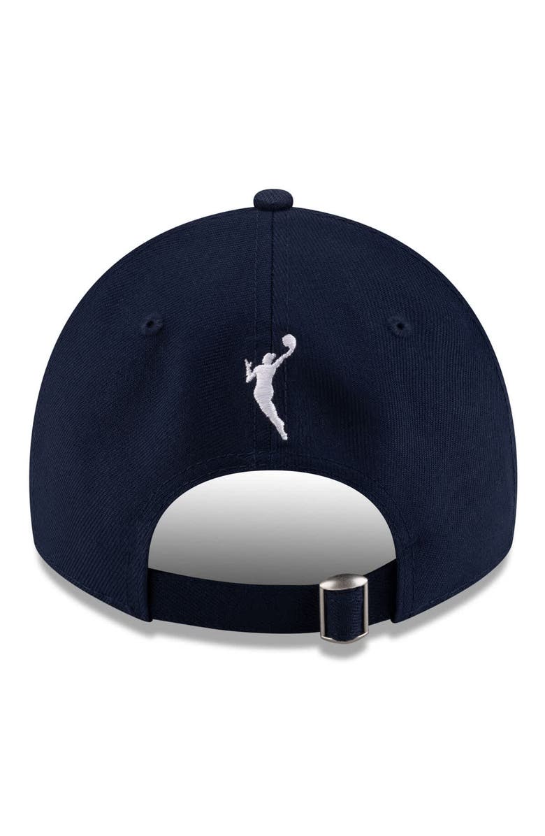 New Era Unisex New Era Navy/Red Indiana Fever 2025 WNBA Draft 9TWENTY Adjustable Hat, Alternate, color,