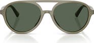 Jimmy Choo 55mm Pilot Sunglasses