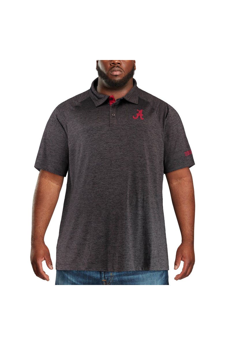 COLOSSEUM Men's Colosseum Black Alabama Crimson Tide Big & Tall Down Swing Polo, Alternate, color, Black