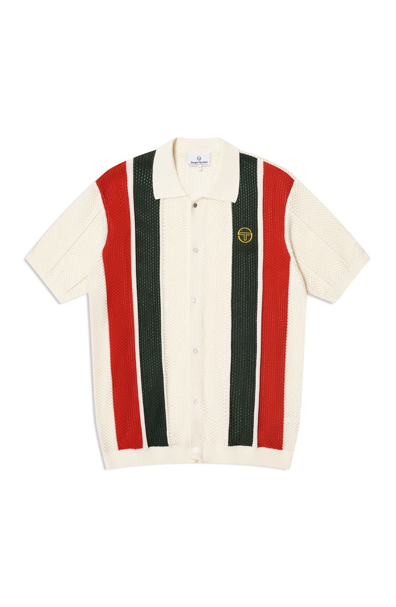 Sergio Tacchini Montell Knit Polo, Alternate, color, Gardenia