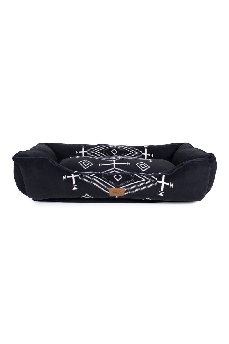 Fleece Kuddler Dog Bed, Main, color, LOS OJOS