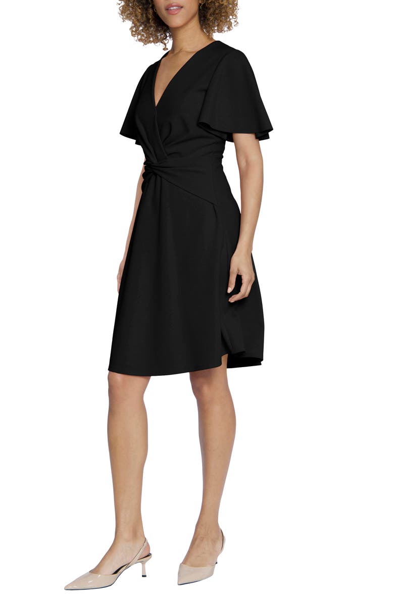Maggy London Flutter Sleeve Dress, Alternate, color,
