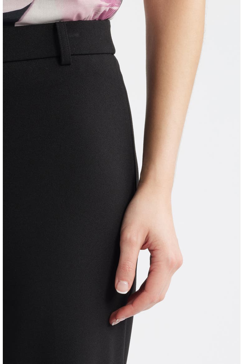 Wide Leg Crop Pants, Alternate, color, ANNE BLACK