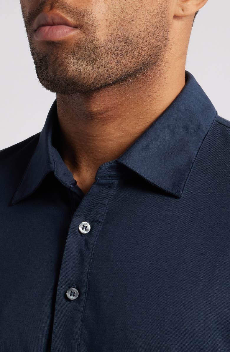 Scott Barber Long Sleeve Pima Cotton Jersey Polo, Alternate, color, 