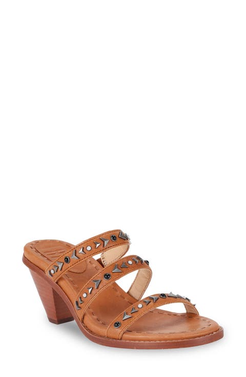 Estelle Studded Strappy Slide Sandal