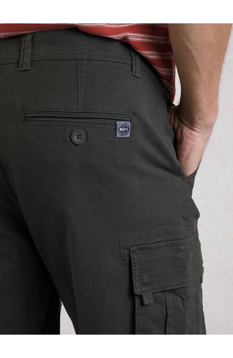 Weird Fish Rigney Cargo Shorts, Alternate, color, Washed Black