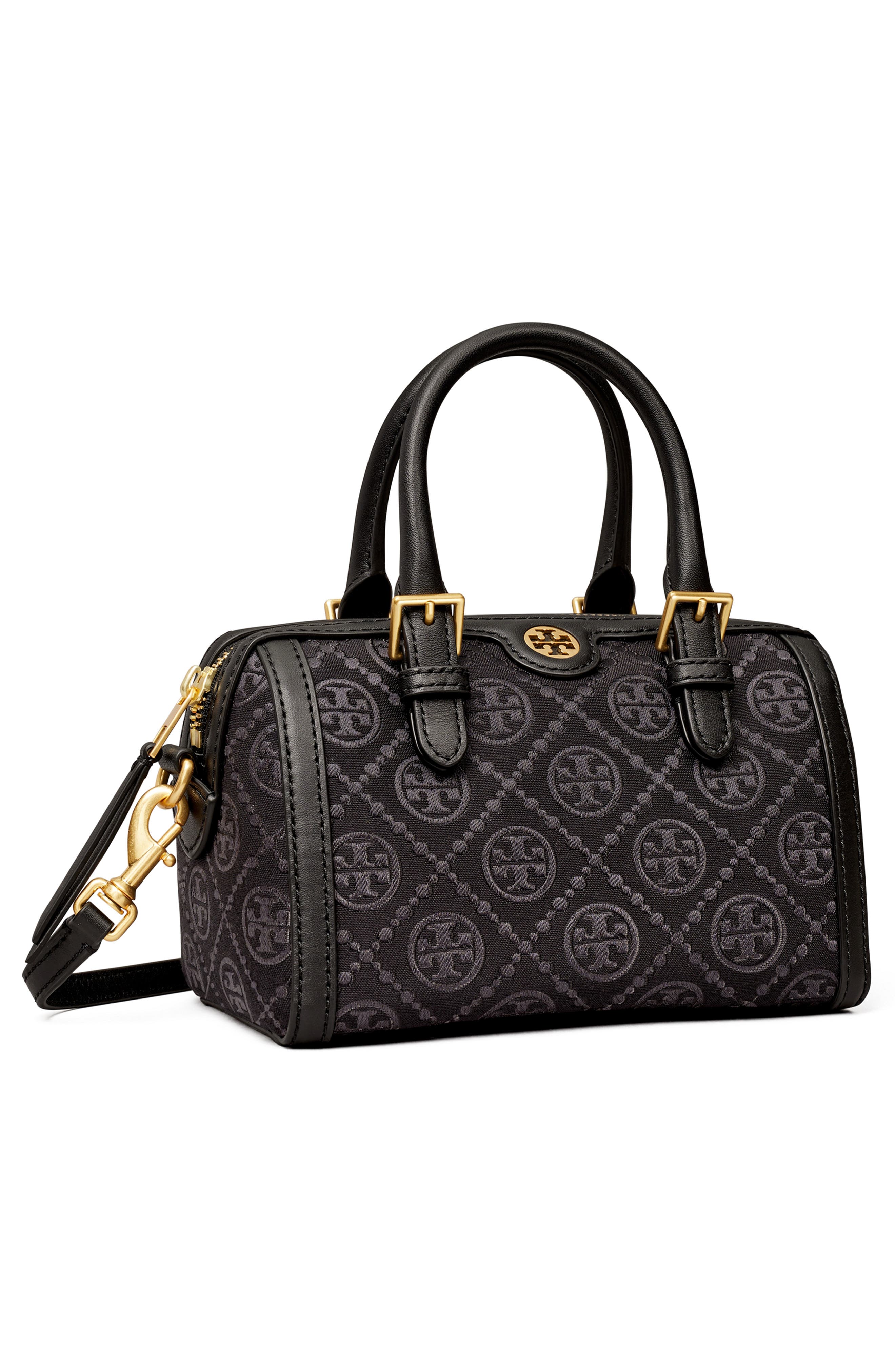 Tory Burch T Monogram Barrel Bag, Alternate, color, 