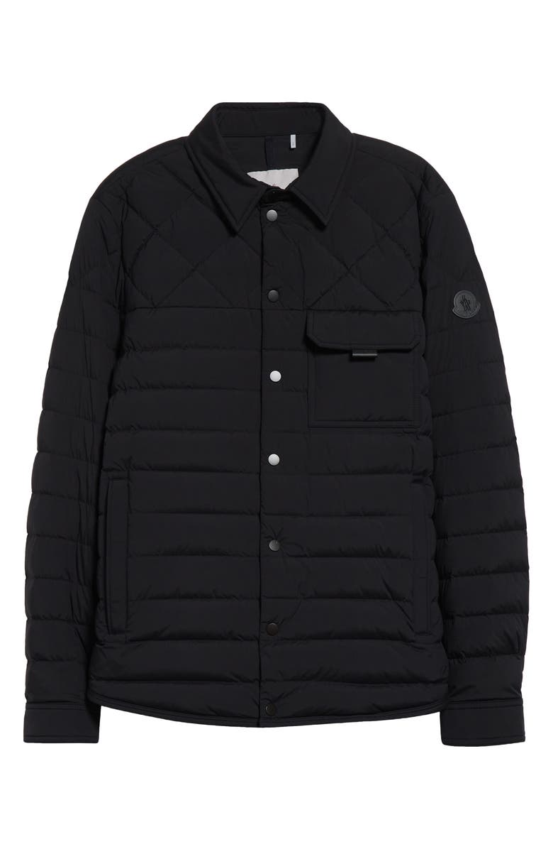 Moncler Iseran Quilted Down Jacket, Alternate, color, Black