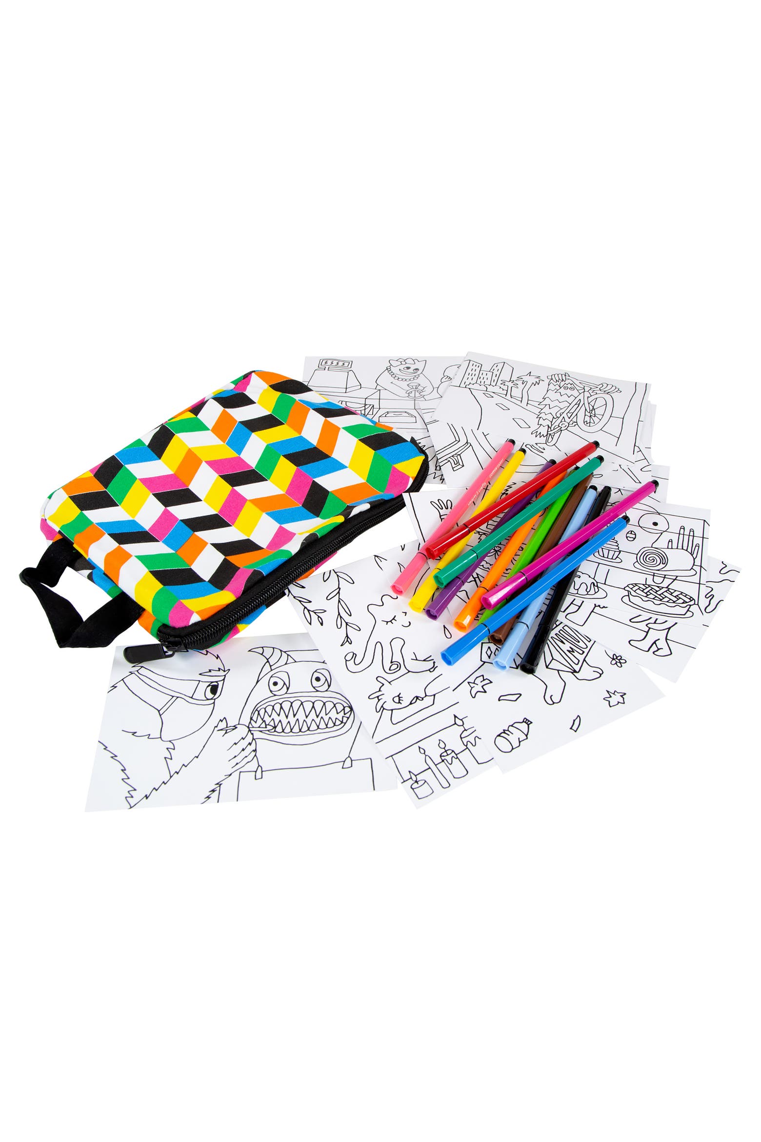 Smal Real Cooking Set SMARTS AND CRAFTS Monster Mayhem Coloring Cards Craft Kit | Nordstromrack