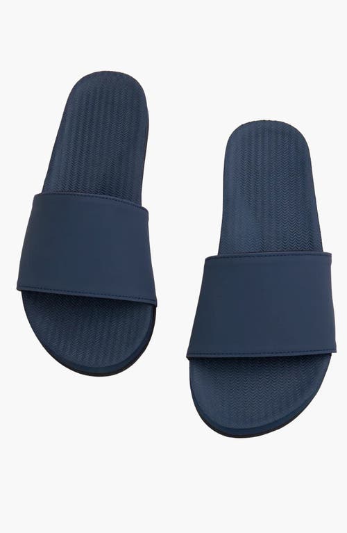 Indosole Responsibly-made Tire Sole Slide Sandals In Blue