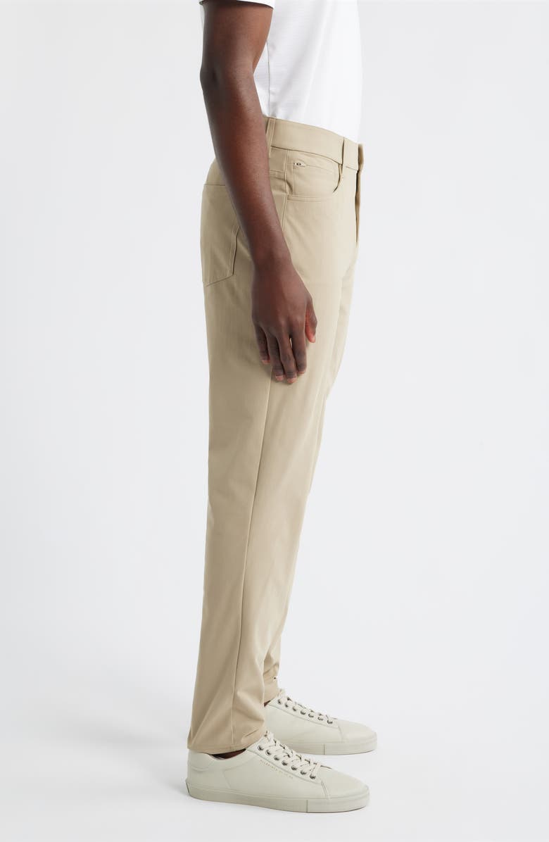 Zella Driver Slim Fit Five Pocket Pants, Alternate, color, Olive Seneca
