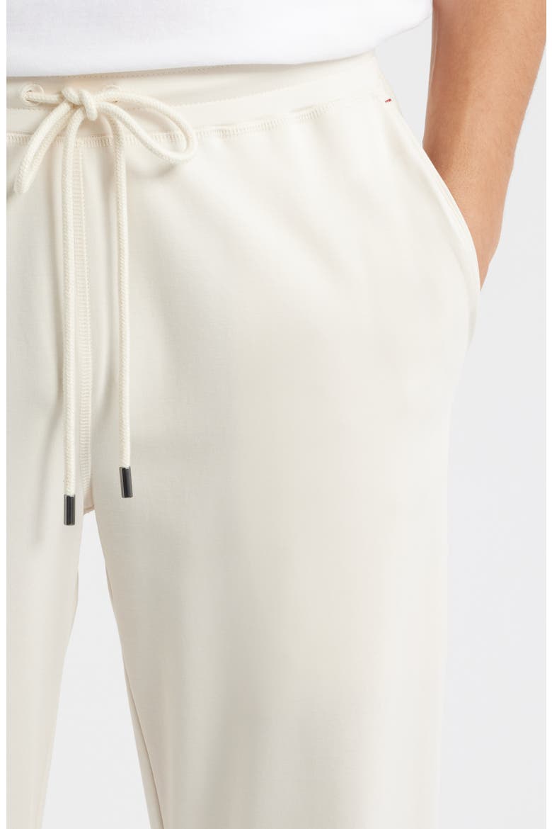Stretch Cotton & Modal Blend Drawstring Pajama Pants, Alternate, color, OATMEAL