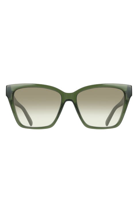 57mm Rectangle Sunglasses