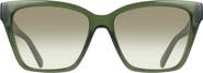FERRAGAMO 57mm Rectangle Sunglasses