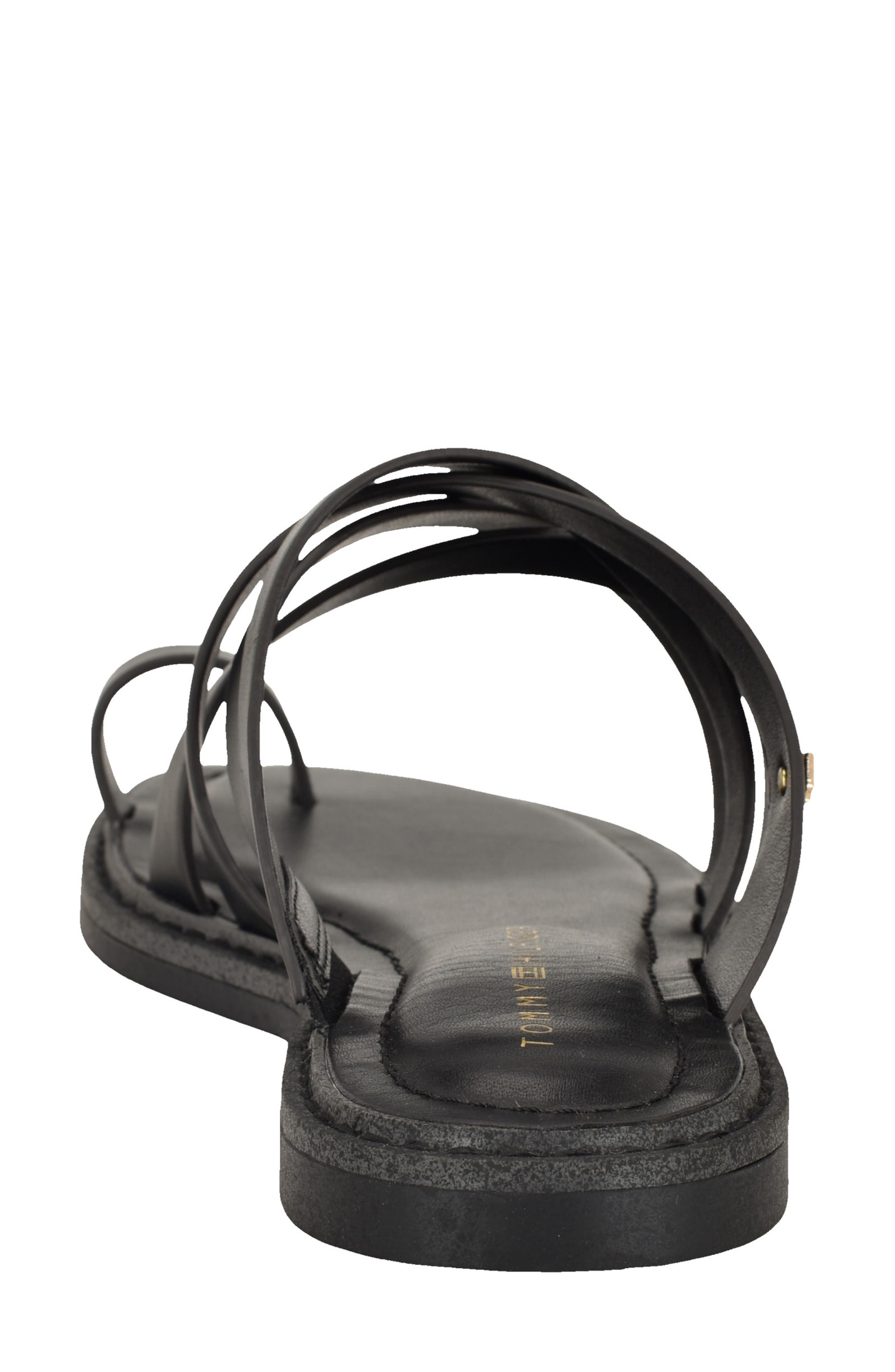 Tommy Hilfiger Benett Sandal, Alternate, color, Black