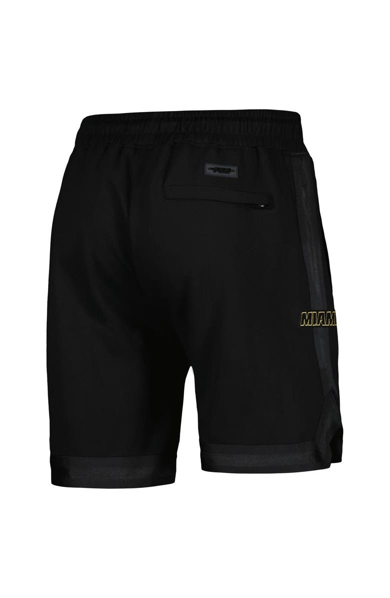 PRO STANDARD Men's Pro Standard Black Miami Heat Shorts, Alternate, color, Black