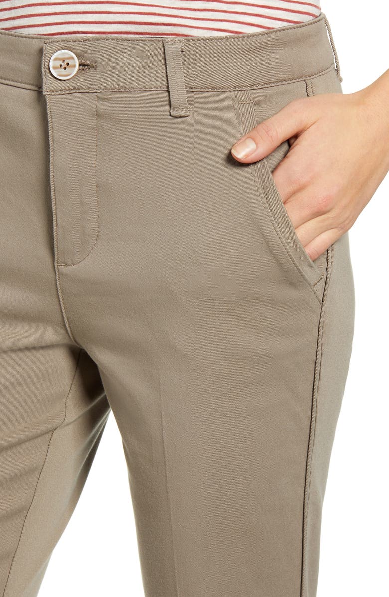 Wit & Wisdom Ab-solution Luxe Touch Cotton Blend Ankle Trousers, Alternate, color, 