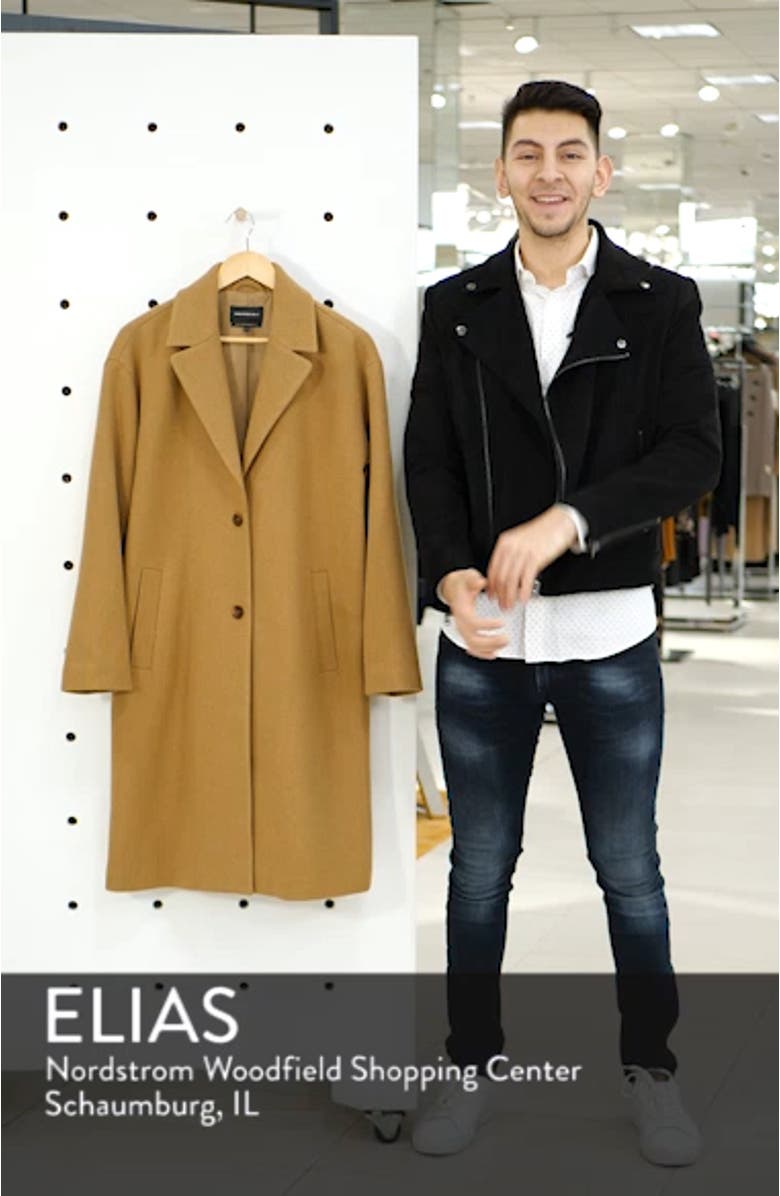 Longline Camel Coat, sales video thumbnail