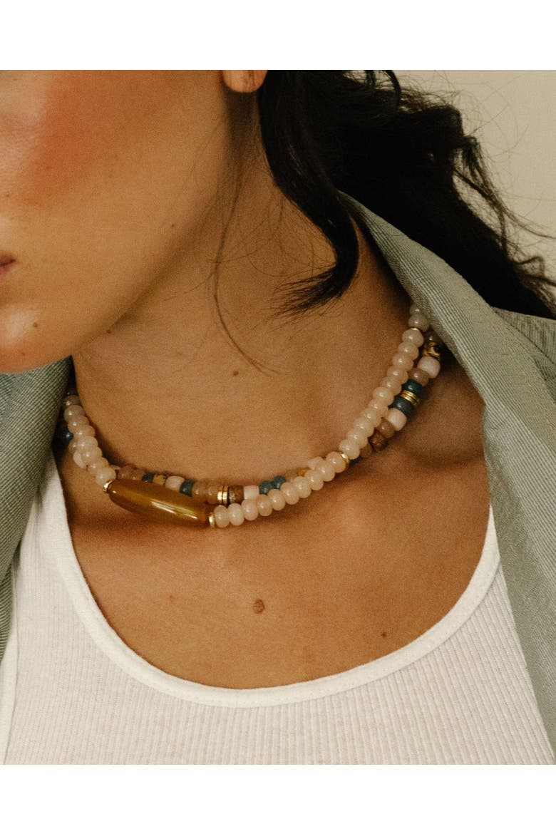 Sol Necklace, Alternate, color, Quartz