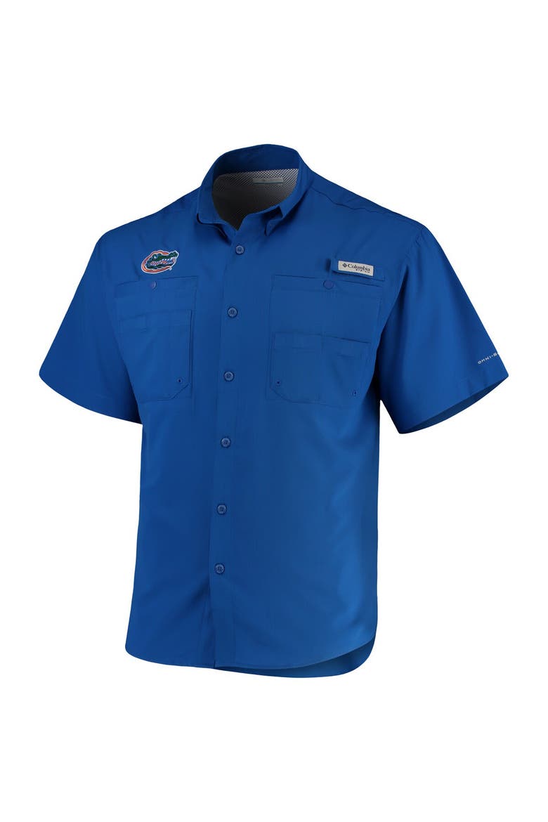 Men's Columbia Royal Florida Gators PFG Tamiami Shirt, Alternate, color, Royal