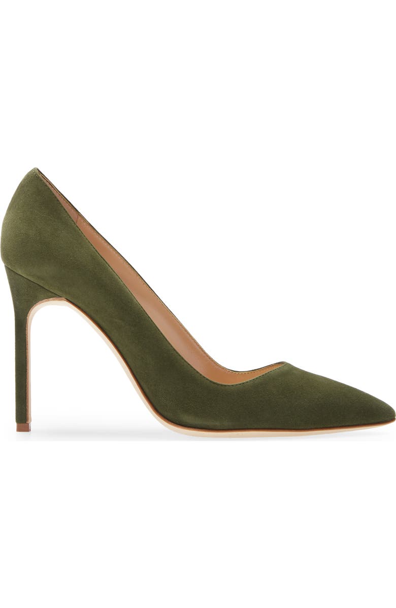 Manolo Blahnik BB Pointed Toe Pump, Alternate, color,