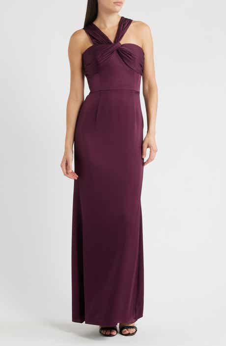 Dress the Population Rosalia Sleeveless Satin Gown