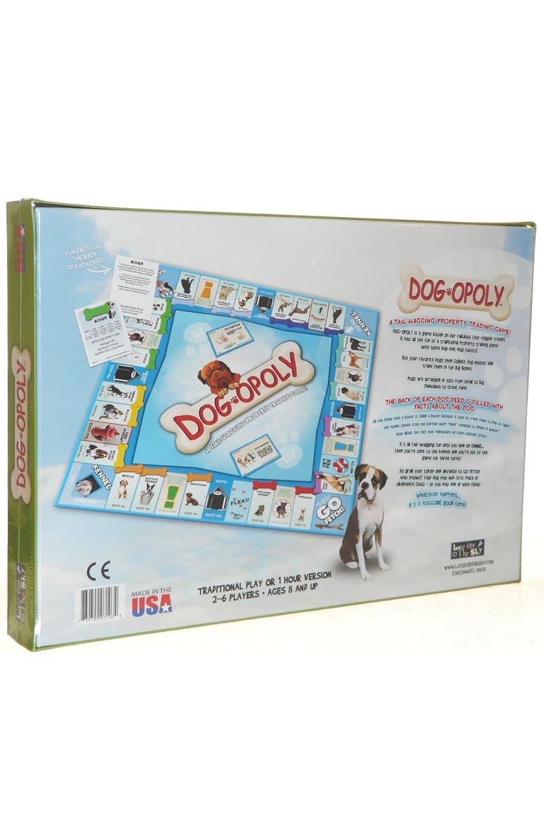 Late for the Sky Dogopoly Monopoly Board Game, Alternate, color, Multicolored