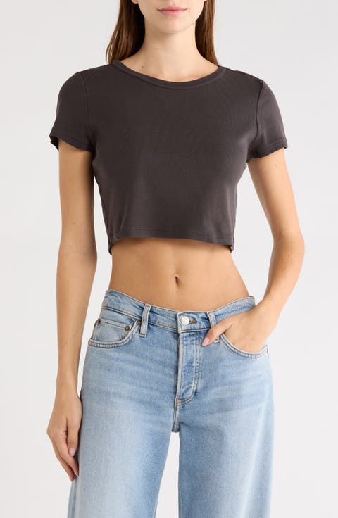 Core Cotton Crop Baby Doll Tee