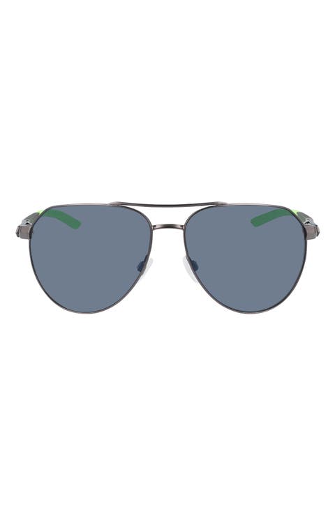 Nine 60mm Aviator Sunglasses
