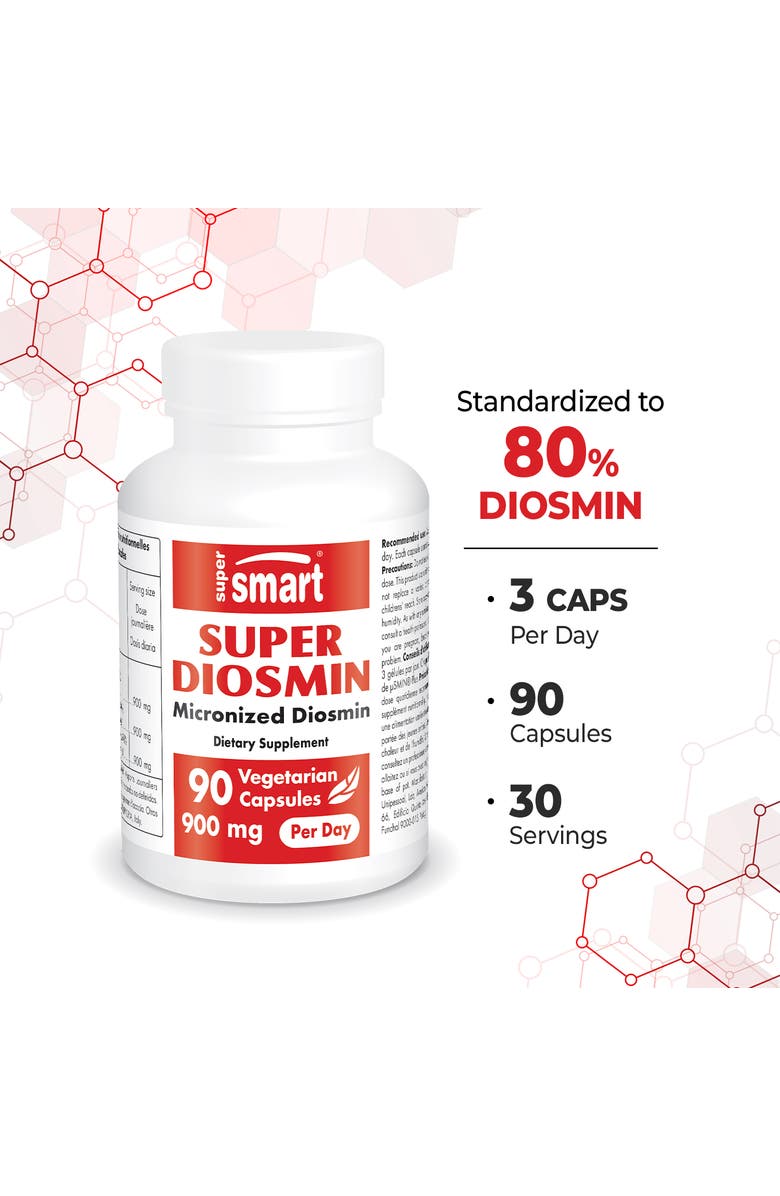 SuperSmart Super Diosmin 900mg, Alternate, color, NO COLOR