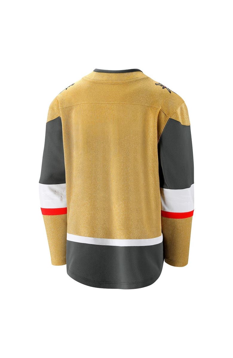 FANATICS Men's Fanatics Branded Gold Vegas Golden Knights 2020/21 Home Premier Breakaway Jersey, Alternate, color, 