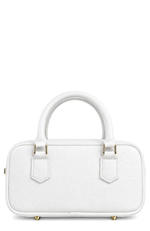 Vittoria East West Leather Shoulder Bag