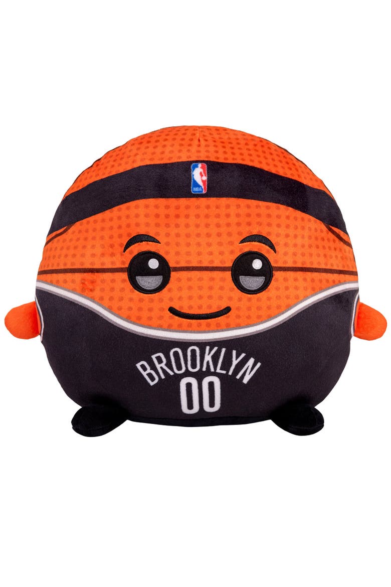 Brooklyn Nets Basketball 12" Kiri Cloud Plushie, Main, color, None