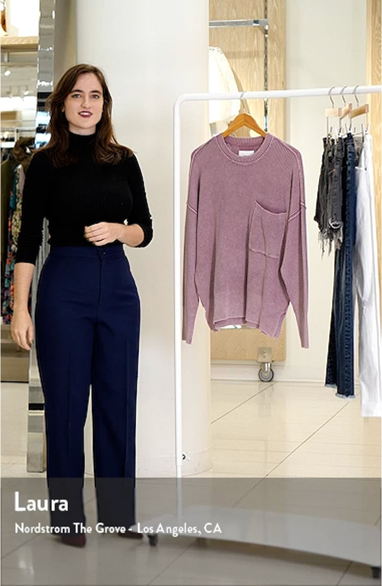 Darya Cotton Crewneck Sweater, sales video thumbnail