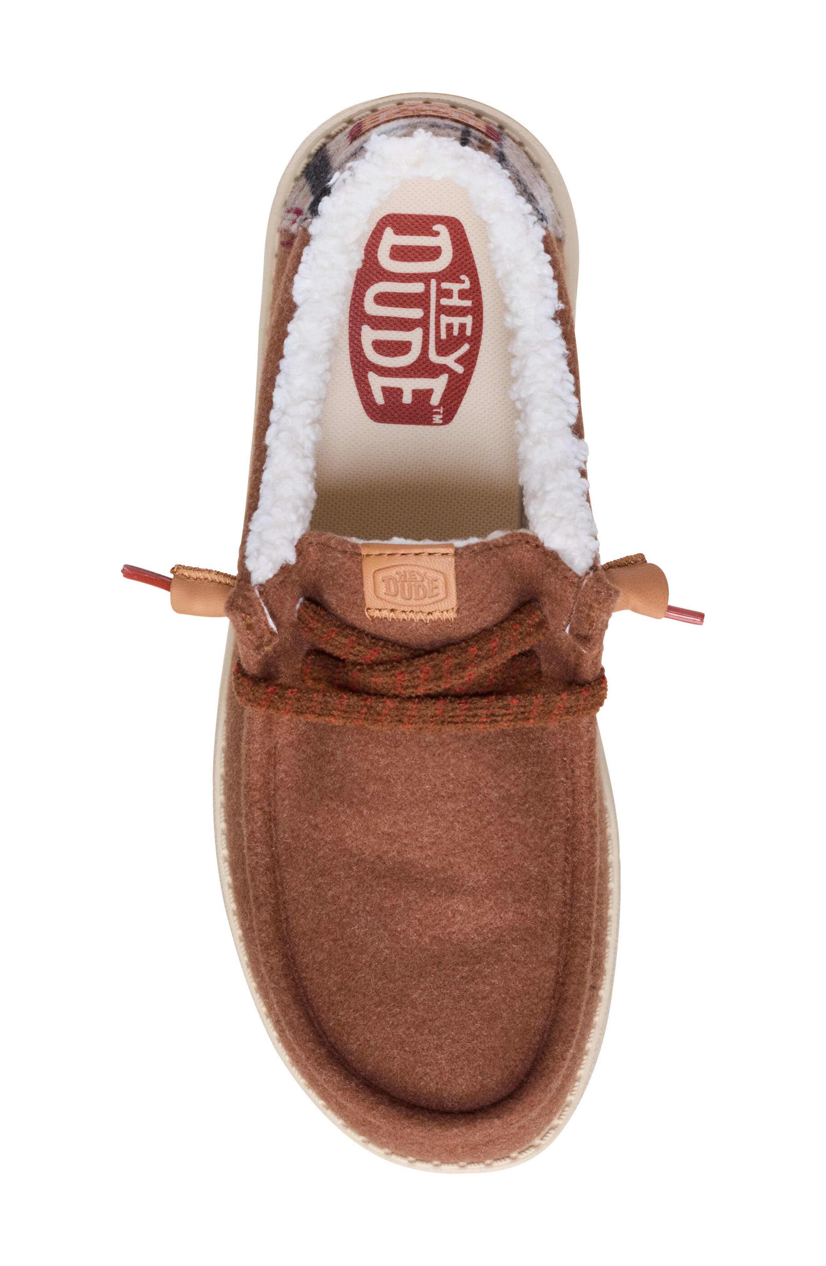 Wally Warmth Wool Slipper, Alternate, color, DOWNTOWN BROWN