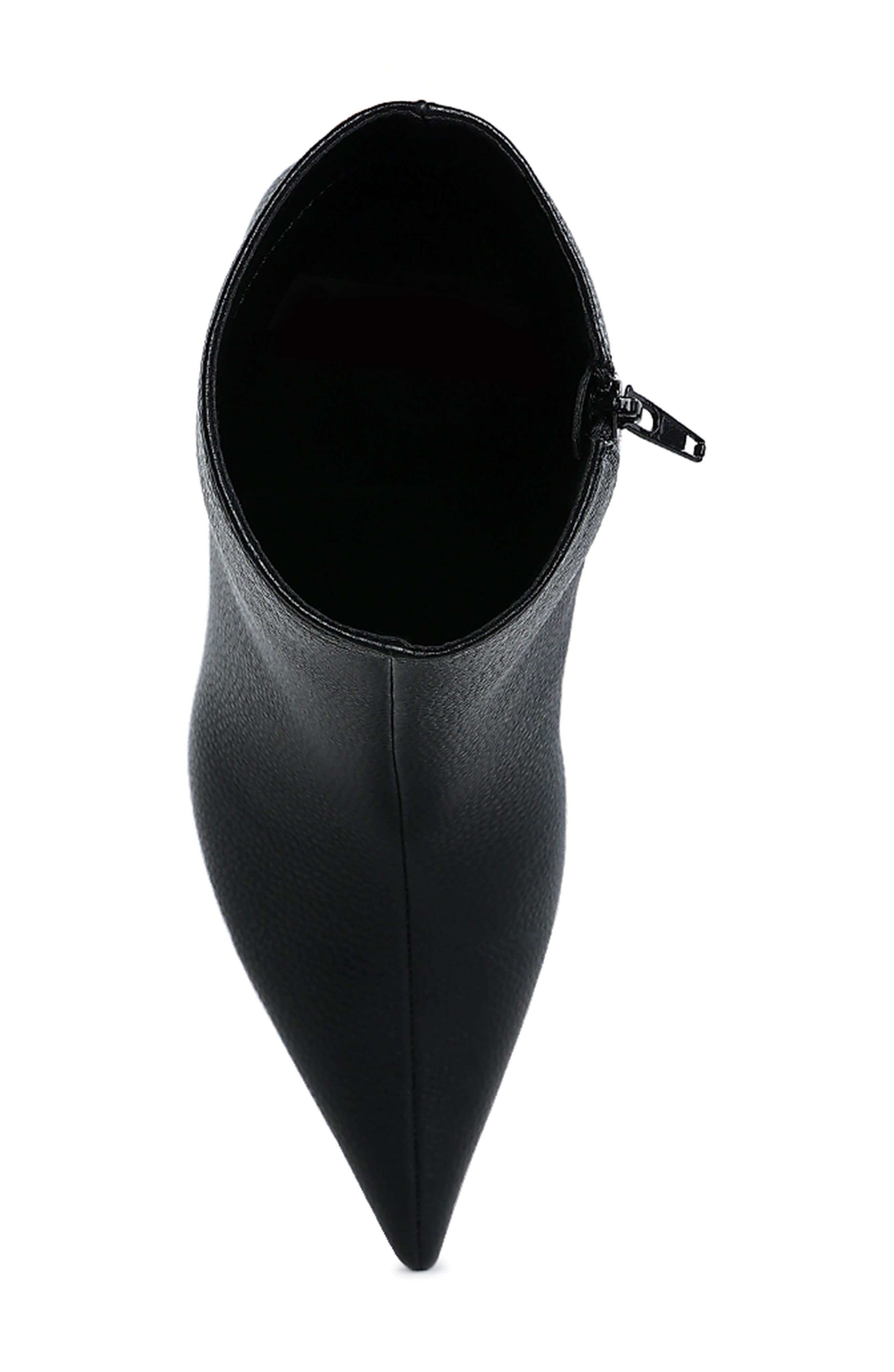 Rag & Co Tentia Pointed Toe Bootie, Alternate, color, Black