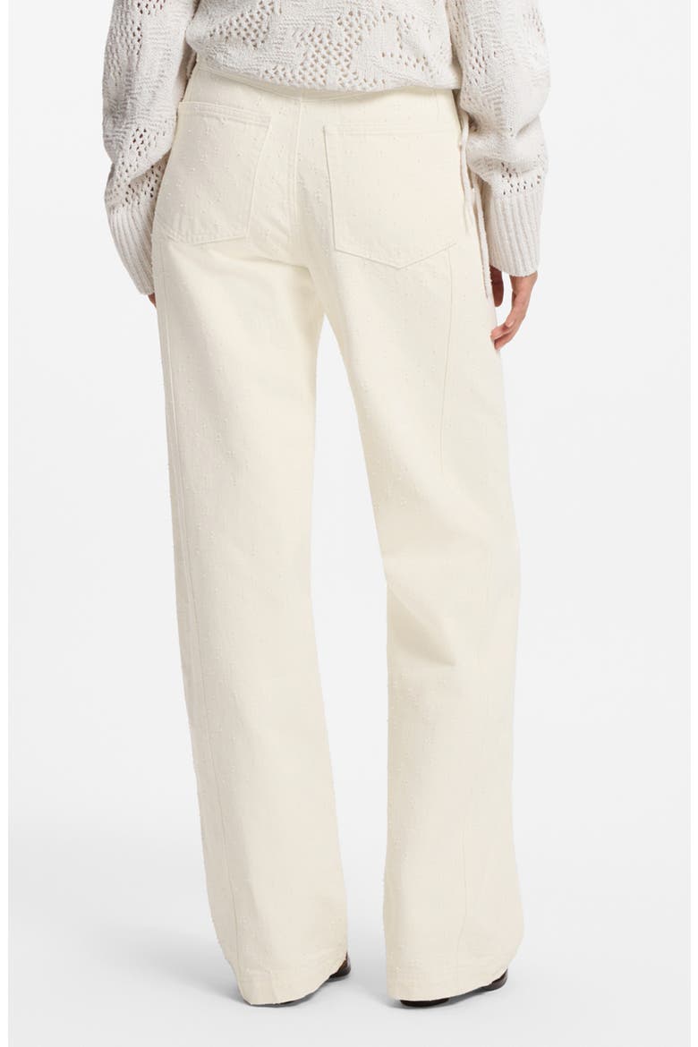 Wide-Leg Jeans, Alternate, color, SOFT CREAM