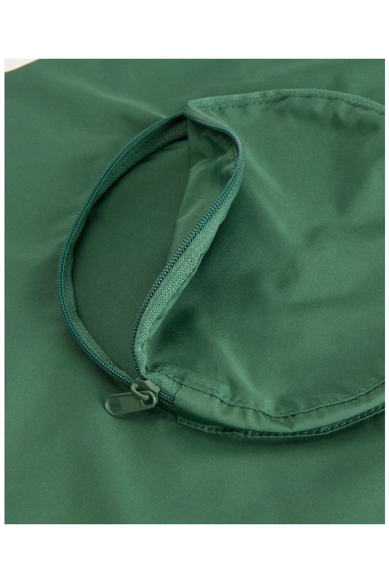 Showerproof Packable Dog Coat, Alternate, color, GREEN