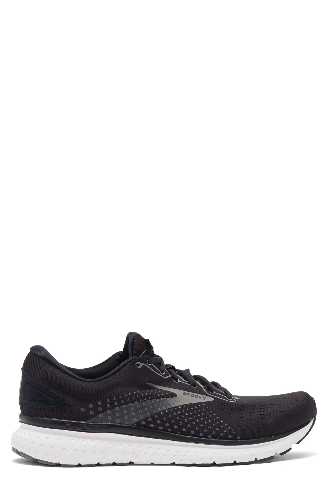Glycerin 18 Running Shoe, Alternate, color, BLACK/PEWTER/WHITE