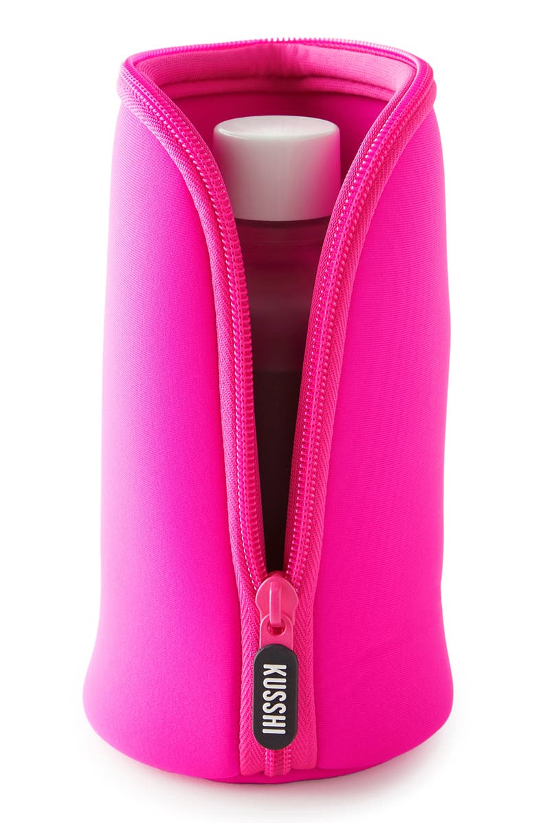 KUSSHI Set of 4 Travel Bottle Protectors, Alternate, color, Brights